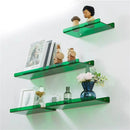 GobekUsa Acrylic Wall Shelf Organizer for Home Decor