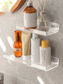 GobekUsa Acrylic Wall Shelf Organizer for Home Decor