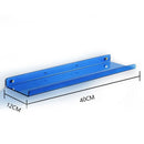 GobekUsa Acrylic Wall Shelf Organizer for Home Decor