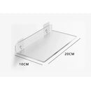 GobekUsa Acrylic Wall Shelf Organizer for Home Decor