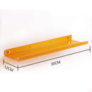 GobekUsa Acrylic Wall Shelf Organizer for Home Decor
