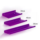 GobekUsa Acrylic Wall Shelf Organizer for Home Decor