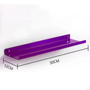 GobekUsa Acrylic Wall Shelf Organizer for Home Decor