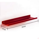 GobekUsa Acrylic Wall Shelf Organizer for Home Decor