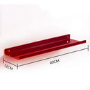 GobekUsa Acrylic Wall Shelf Organizer for Home Decor