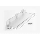 GobekUsa Acrylic Wall Shelf Organizer for Home Decor