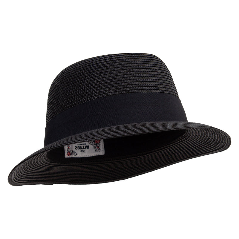 PP Panama With Feather Hat