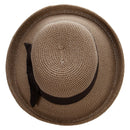 Women's Wide Grosgrain Band and Bow Hat