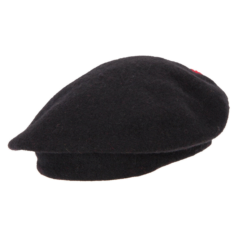 Ladies Stars Designed Wool Beret Hat