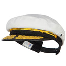 Adjustable Cotton Captain Hat