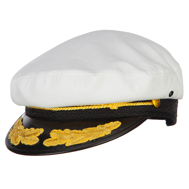 Adjustable Cotton Captain Hat