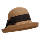 Women's Wide Grosgrain Band and Bow Hat