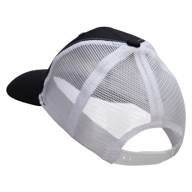 Youth Poly Cotton Twill Trucker Cap