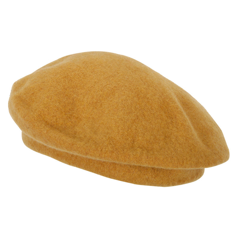 Ladies Stars Designed Wool Beret Hat