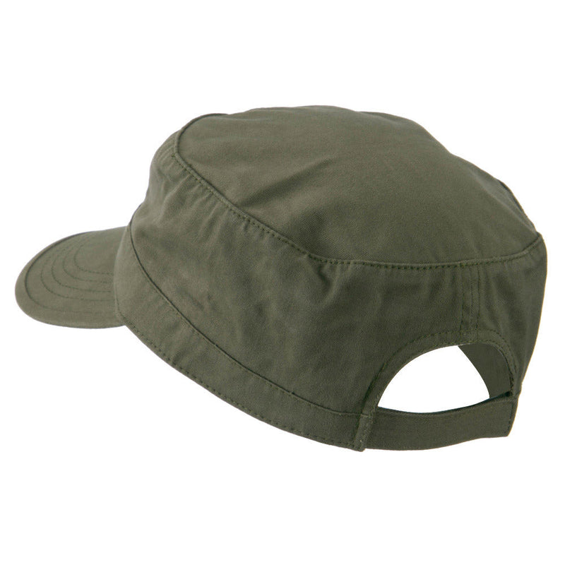 Adjustable Cotton Military Cap