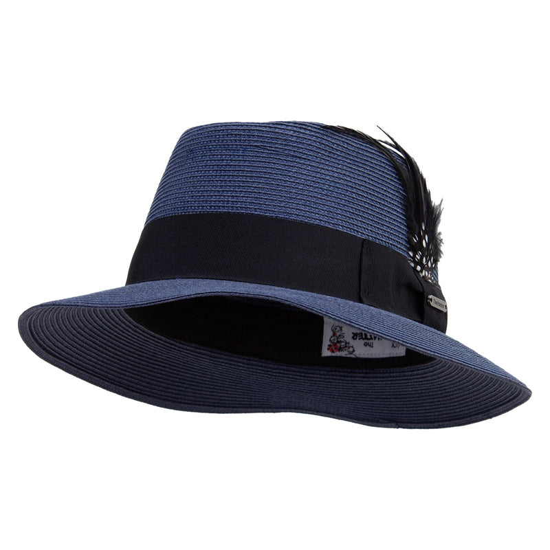 PP Panama With Feather Hat