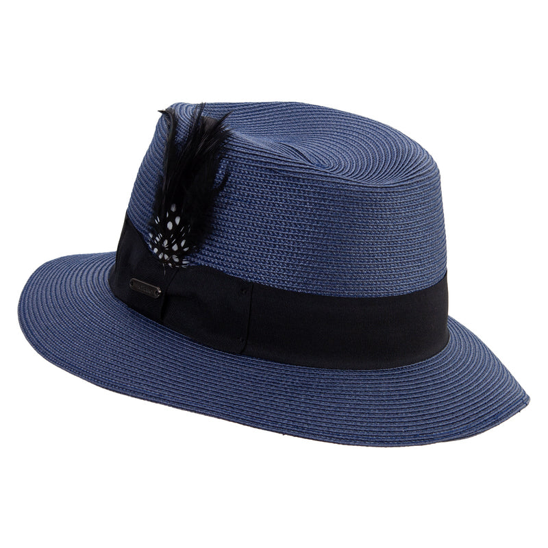 PP Panama With Feather Hat