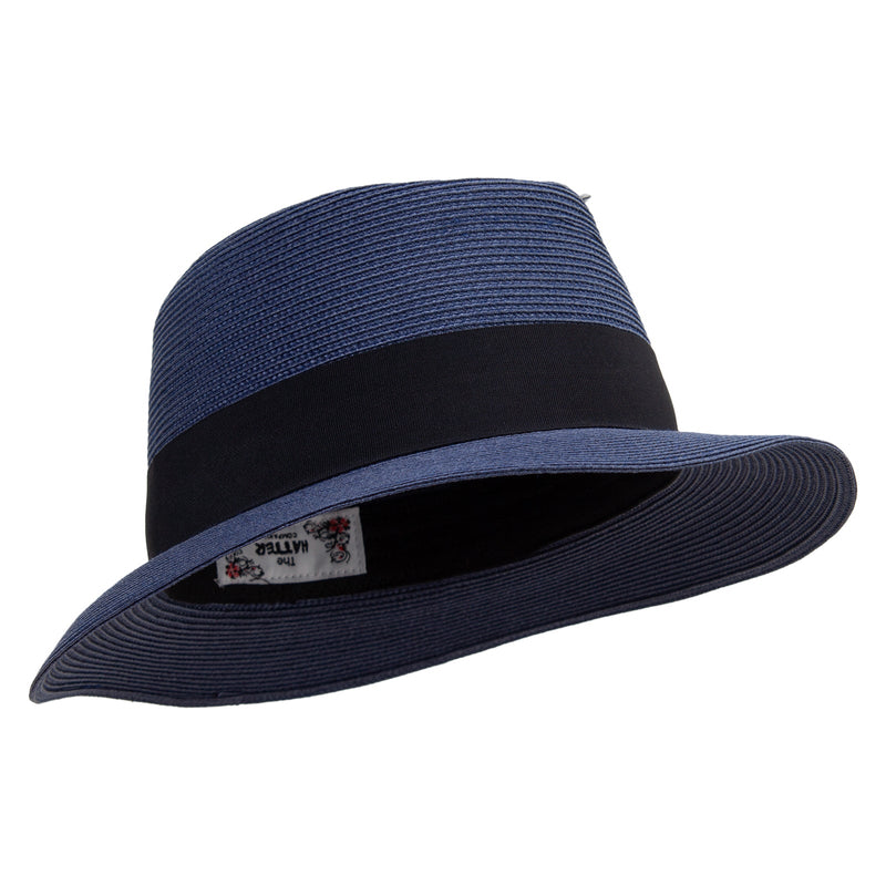 PP Panama With Feather Hat