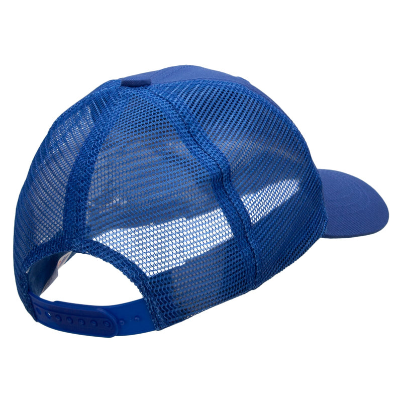 Youth Poly Cotton Twill Trucker Cap