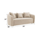 Keith - 3 Piece Living Room Set (Comes With Matching Color Toss Pillows) by HouseOfZazla