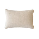 Homey Cozy Textured Throw Pillow - Ivory by HouseOfZazla