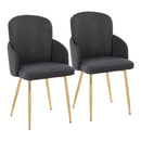 Dahlia - Contemporary Dining Chair (Set of 2) by HouseOfZazla