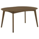 Linnea - 5 Piece Dining Set With Chairs - Dark Walnut by HouseOfZazla