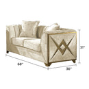 Velencia - Modern Style Loveseat by HouseOfZazla