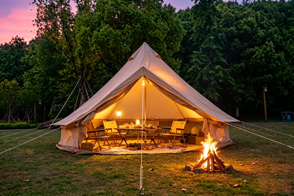 Oxford Bell Tent for Family Camping, photo 6 of 10