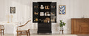 70" Kitchen Pantry Cabinet with 6 Door Shelves and 3 Drawers by HouseOfZazla