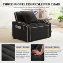 Sleeper Sofa Chair Bed - 3 In 1 Convertible Sofa