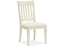 Newport - Dining Side Chair With Upholstered Seat (Set of 2) - Alabaster