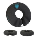 Donut Pillow Seat Cushion Memory Foam Donut Chair Cushions ErgonomicÊSeat Cushion Pad for Coccyx Prostate Sciatica Pelvic Floor Pressure Sores Office