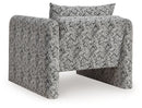 Kenbell - Accent Chair - Black / White