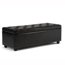 Hamilton - Upholstered Storage Ottoman by Unique Piece Furniture