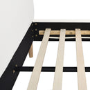 Stockholm - Modern Wavy Headboard Platform Bed by HouseOfZazla