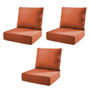 6" Thicker Outdoor Chair Cushion Set