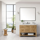 James Martin Breckenridge 48" Single Bathroom Vanity, Light Natural Oak