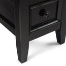 Amherst - Narrow Side Table - Hickory Brown by HouseOfZazla