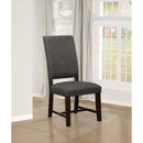 Ayers - Upholstered Side Chair (Set of 2) - Gray by HouseOfZazla