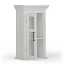 Avington - Single Door Wall Cabinet - Pure White by HouseOfZazla