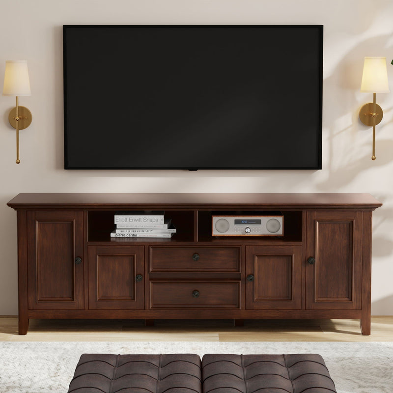 Amherst - TV Stand For TVs Up To 80" - Brown, photo 4 of 4