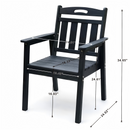 HDPE Outdoor Patio Dining Set by HouseOfZazla