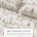 Turkish Cotton Flannel Sheet Set - Elevated Holiday Collection by Great Bay Home
