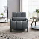 Modern Upholstered Accent Chair, Comfortable Fabric With A Pillow For Living Room by Unique Piece Furniture
