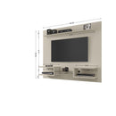 Plaza - TV Panel With Decorative Shelves by HouseOfZazla