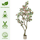 7FT Artificial Bougainvillea Tree with Realistic