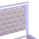 Opium - King Size Tufted Bed - White by HouseOfZazla
