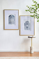 Fake Pencil Architectual Wall Art, Wall Decor Accent (Set of 2) - Silver by Unique Piece Furniture