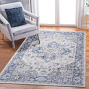 Marfi - 6' X 9' Oriental Area Rug - Blue / Gray